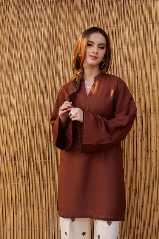 Shirt with Embroidered Trouser - Stitch Outfit