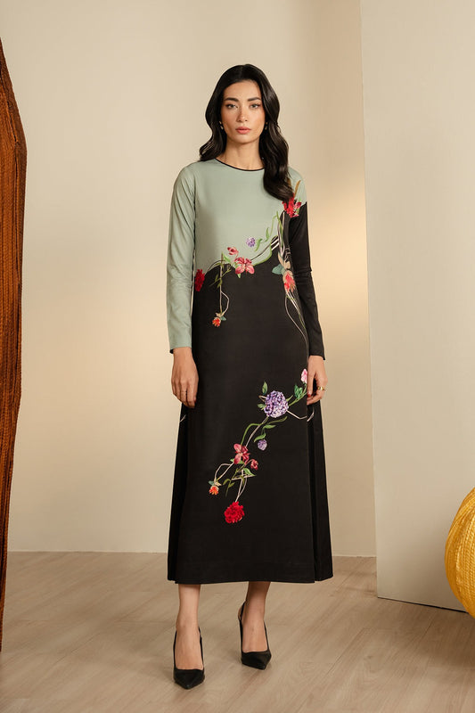 Silk Printed Suit - Stitch Outfit