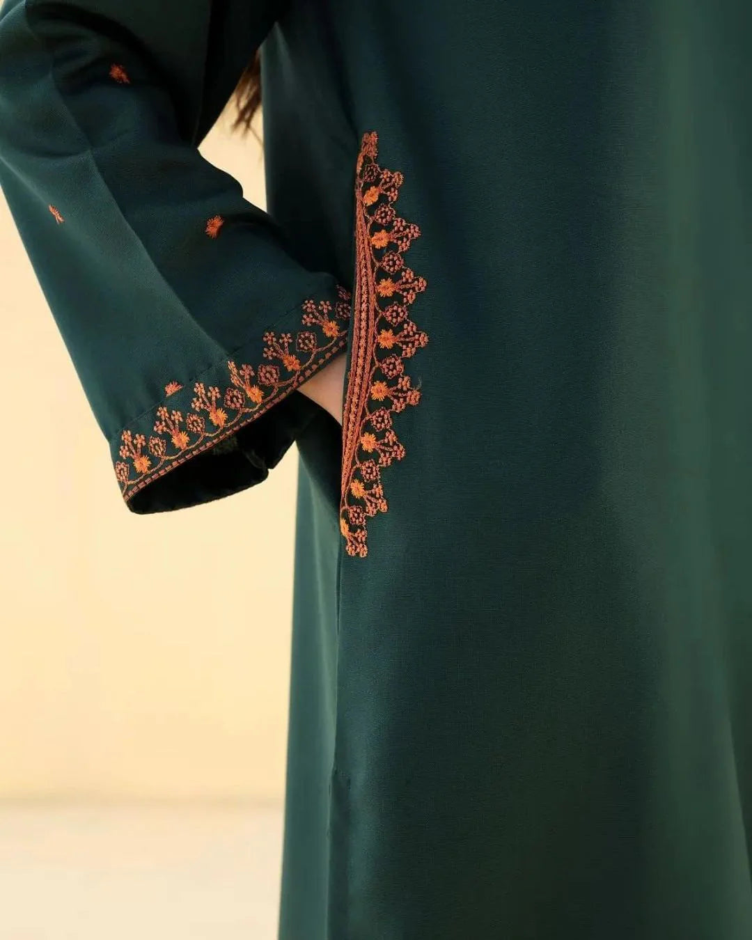 Grace Embroidered 2-Piece Linen Dress - Stitch Outfit