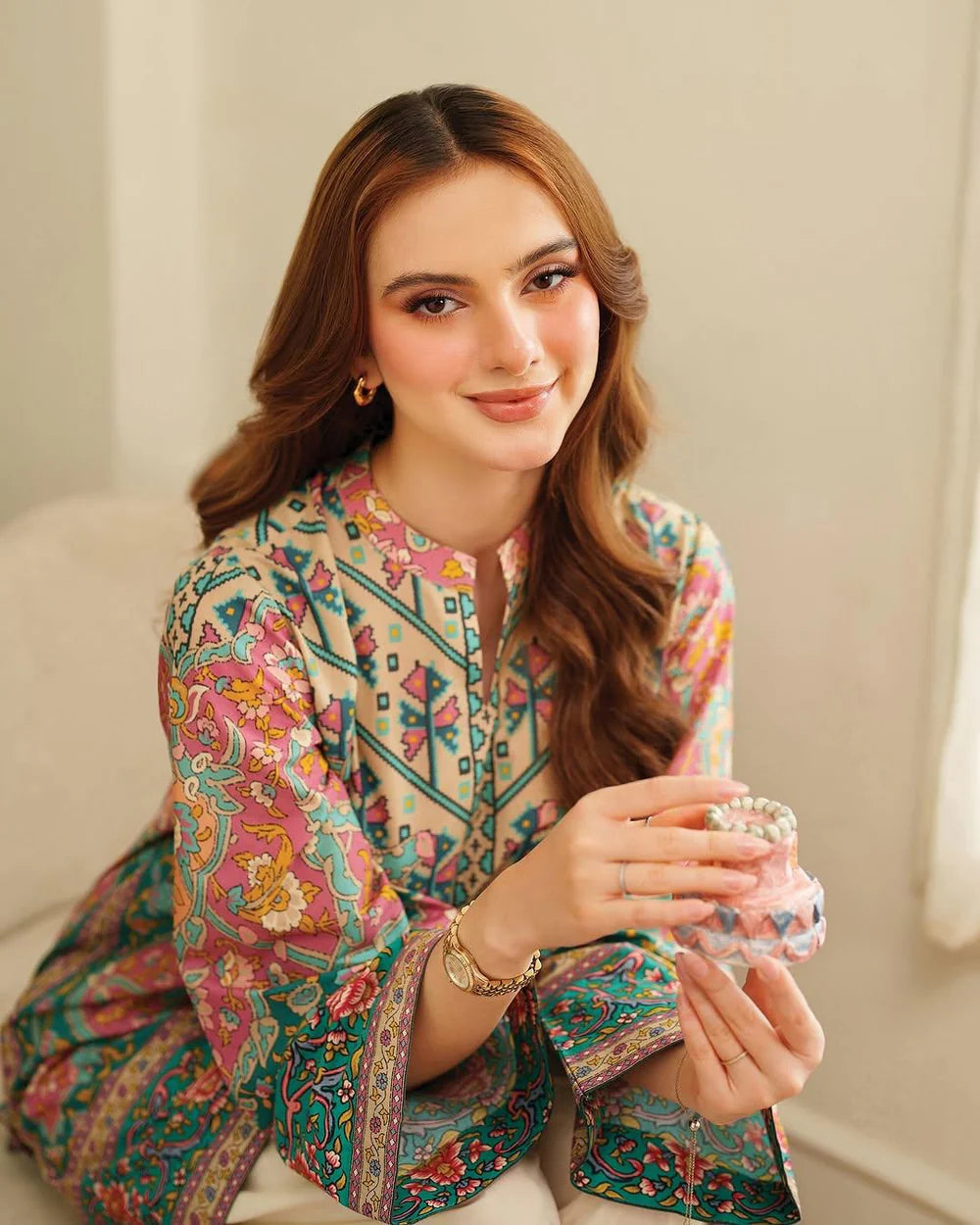 Mishal Cord Set Farshi Shalwar - Stitch Outfit