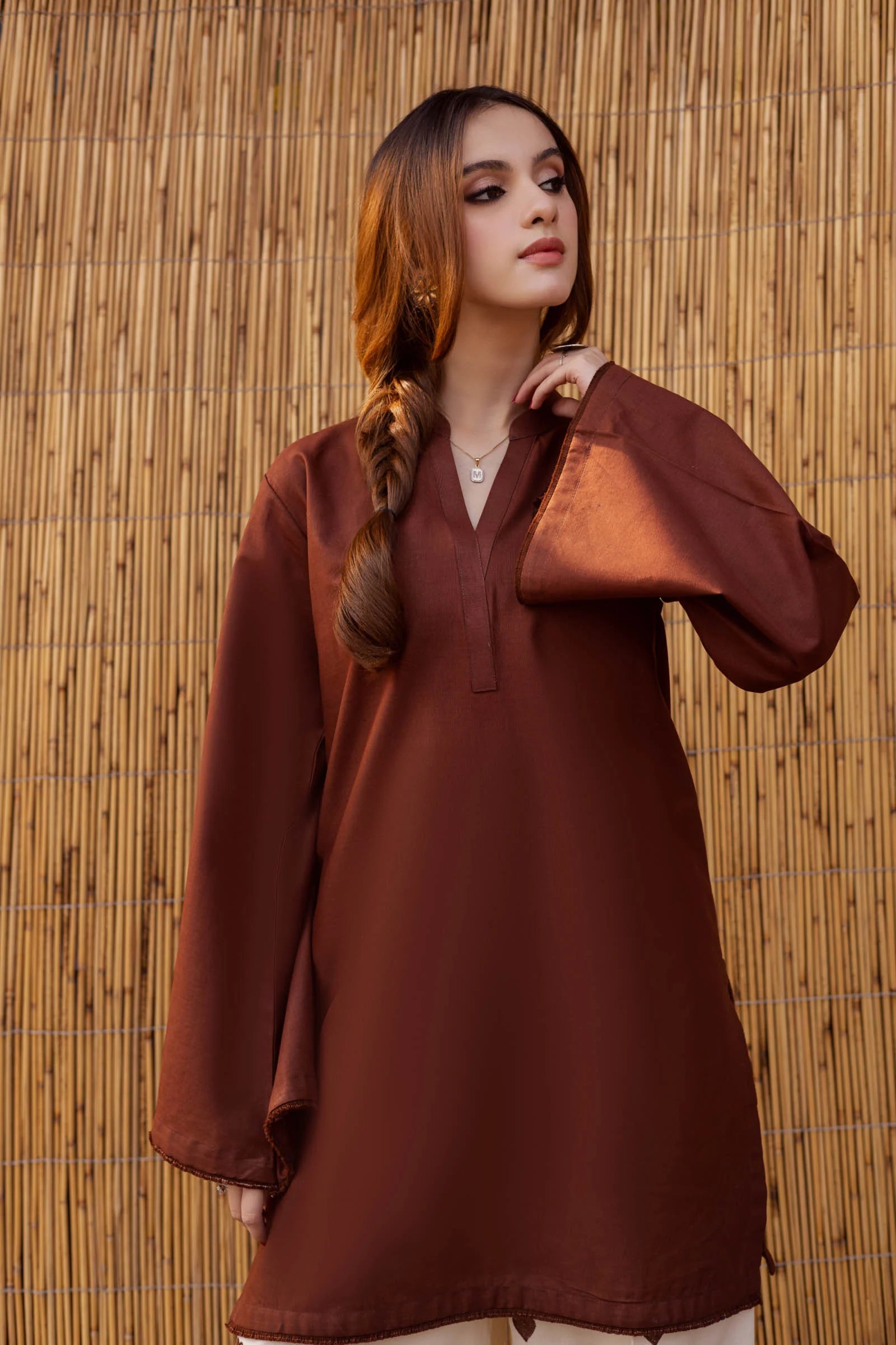 Shirt with Embroidered Trouser - Stitch Outfit