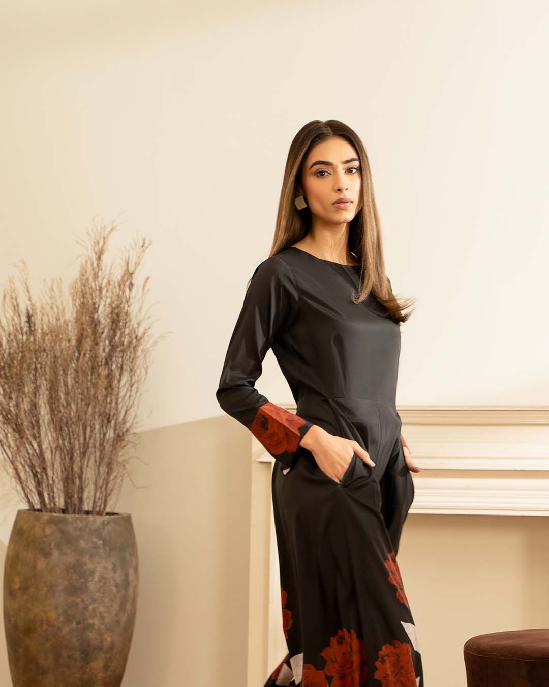 Silk Palazzo Suit - Stitch Outfit