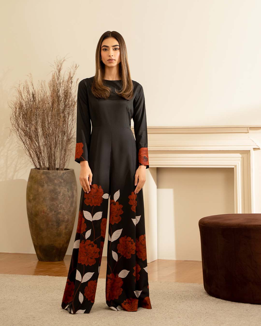 Silk Palazzo Suit - Stitch Outfit