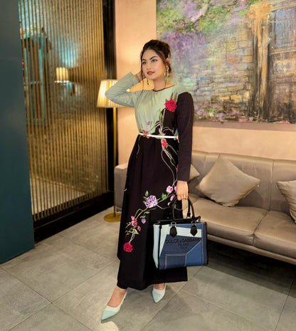 Silk Printed Suit - Stitch Outfit