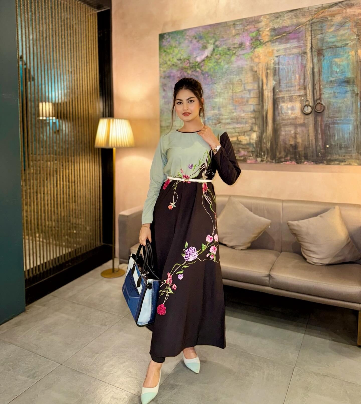Silk Printed Suit - Stitch Outfit