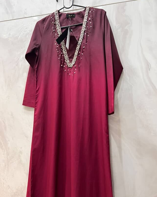 Silk Embroidered Dupatta Set - Stitch Outfit