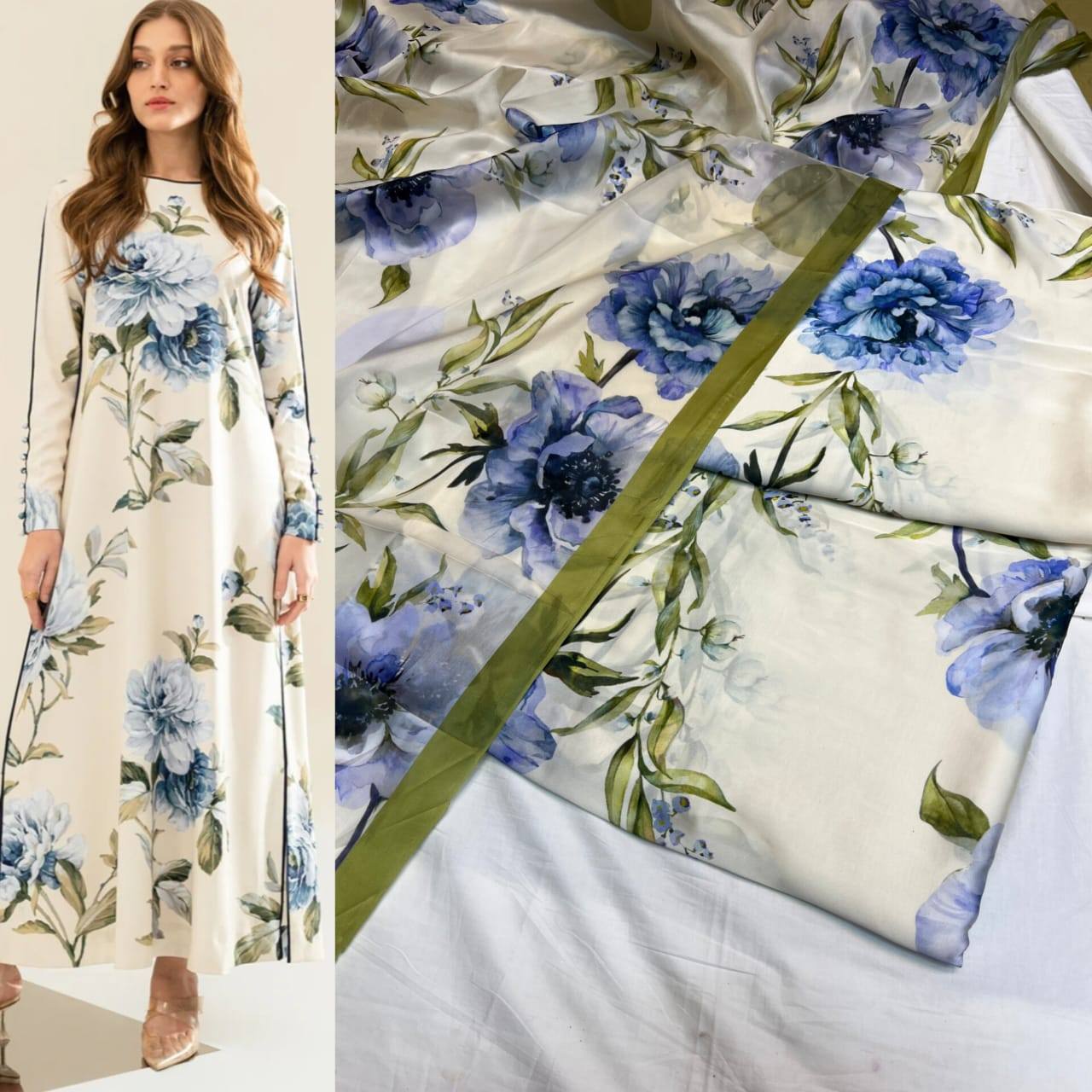 Silk Luxury Pret Suit - Stitch Outfit