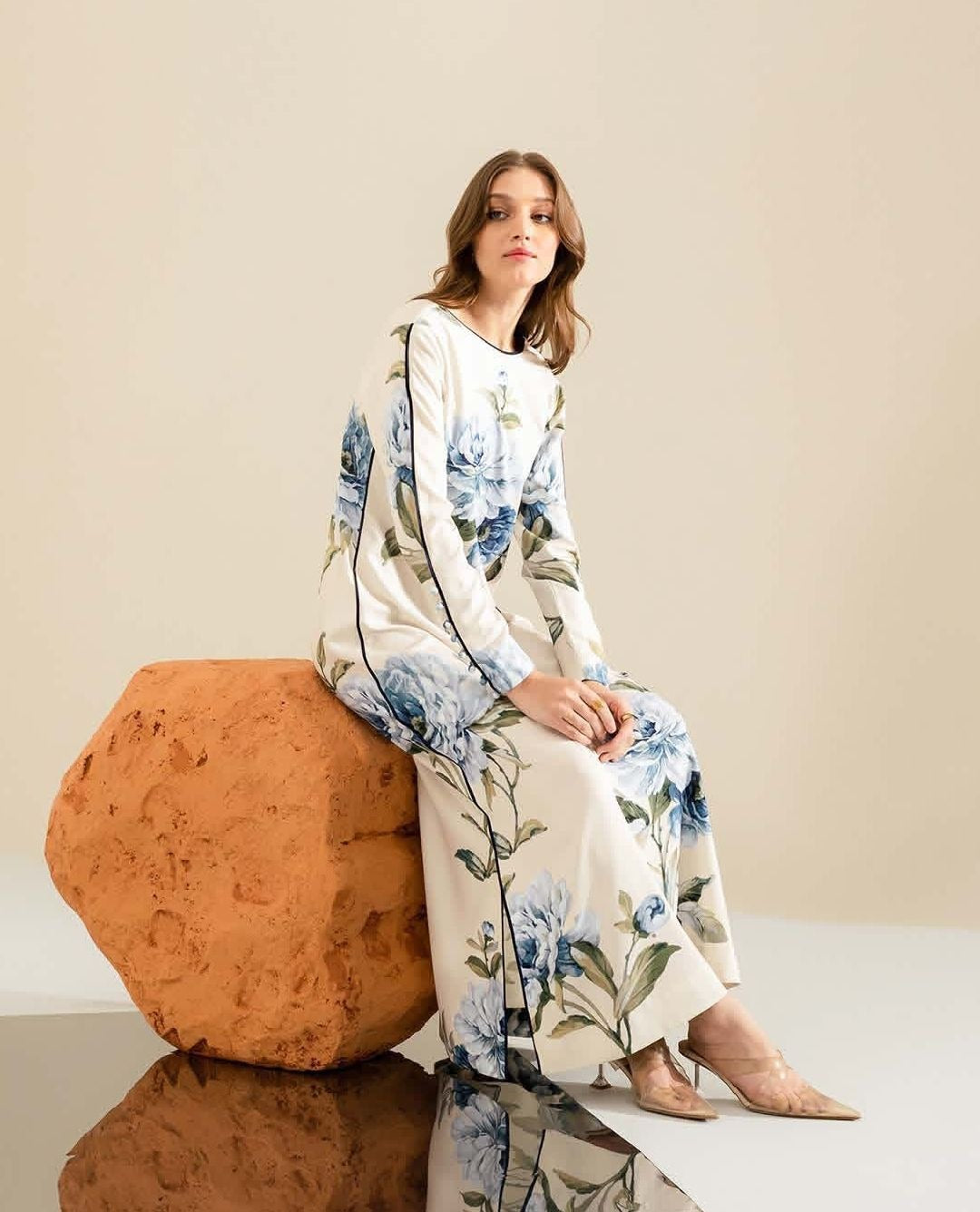 Silk Luxury Pret Suit - Stitch Outfit