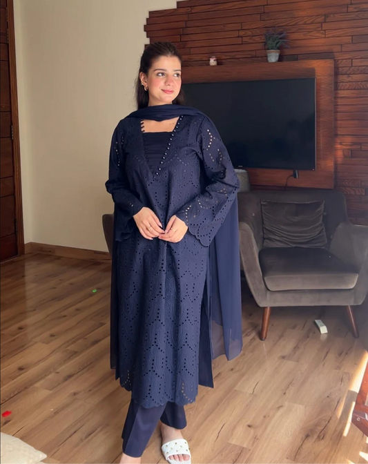 CHICKENKARI BLUE 3PC