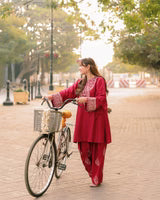 SADAF SET ( FARSHI SHALWAR )