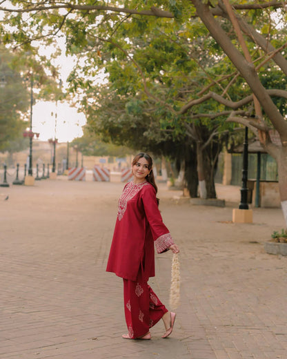 SADAF SET ( FARSHI SHALWAR )