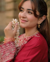SADAF SET ( FARSHI SHALWAR )