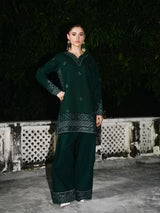ZARNISH LAWN SET ( FARSHI SHALWAR )