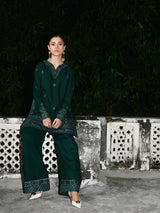 ZARNISH LAWN SET ( FARSHI SHALWAR )