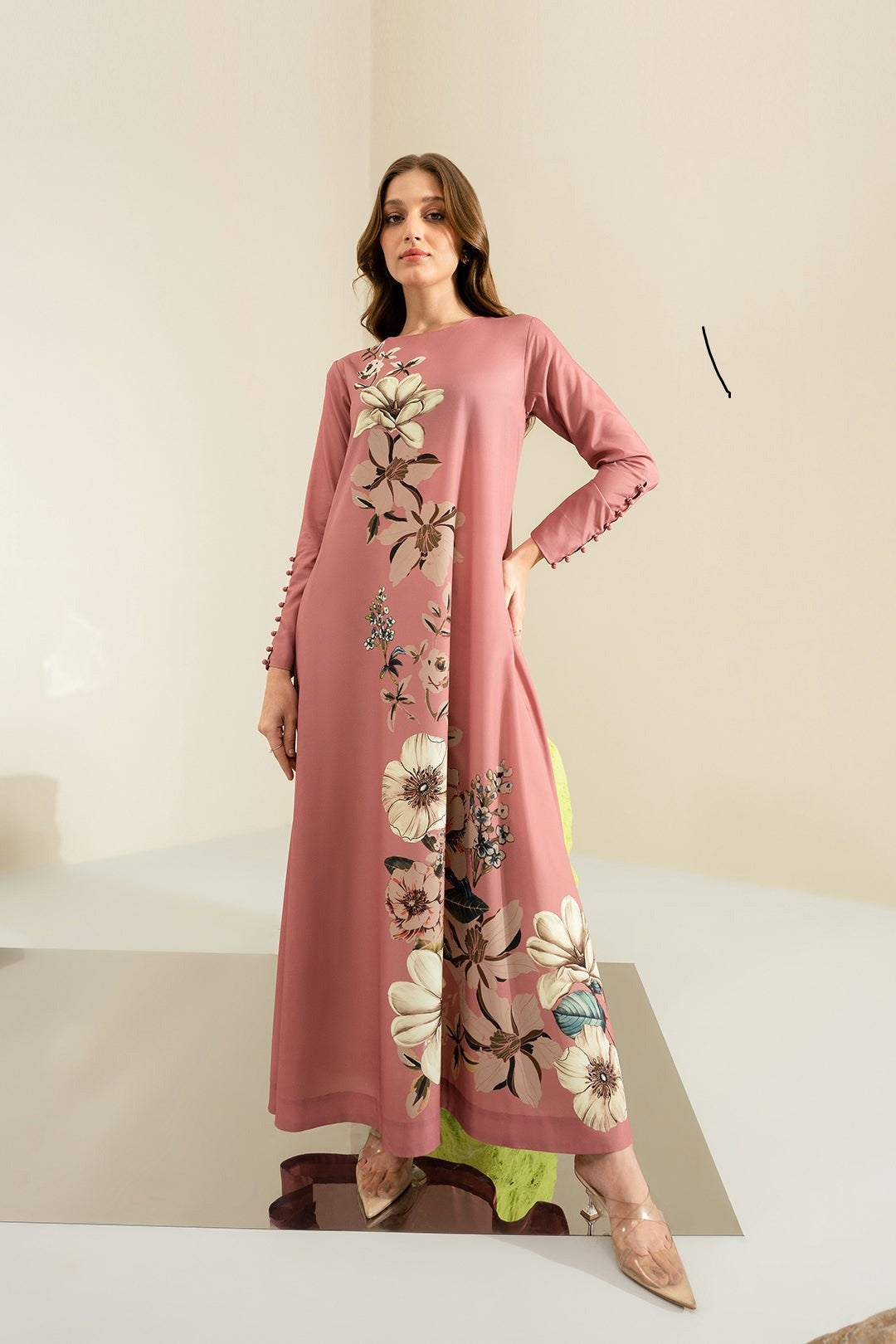 Silk Printed Suit - Stitch Outfit