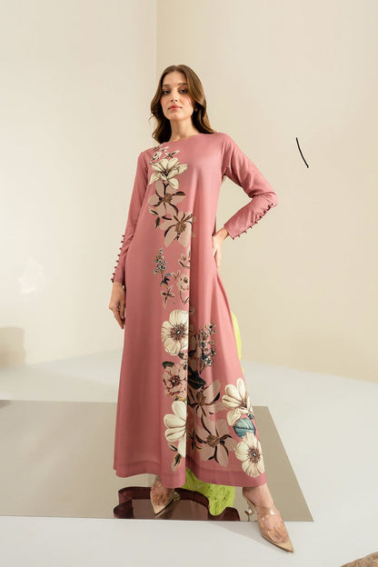Silk Printed Suit - Stitch Outfit