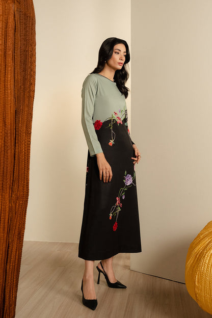 Silk Printed Suit - Stitch Outfit