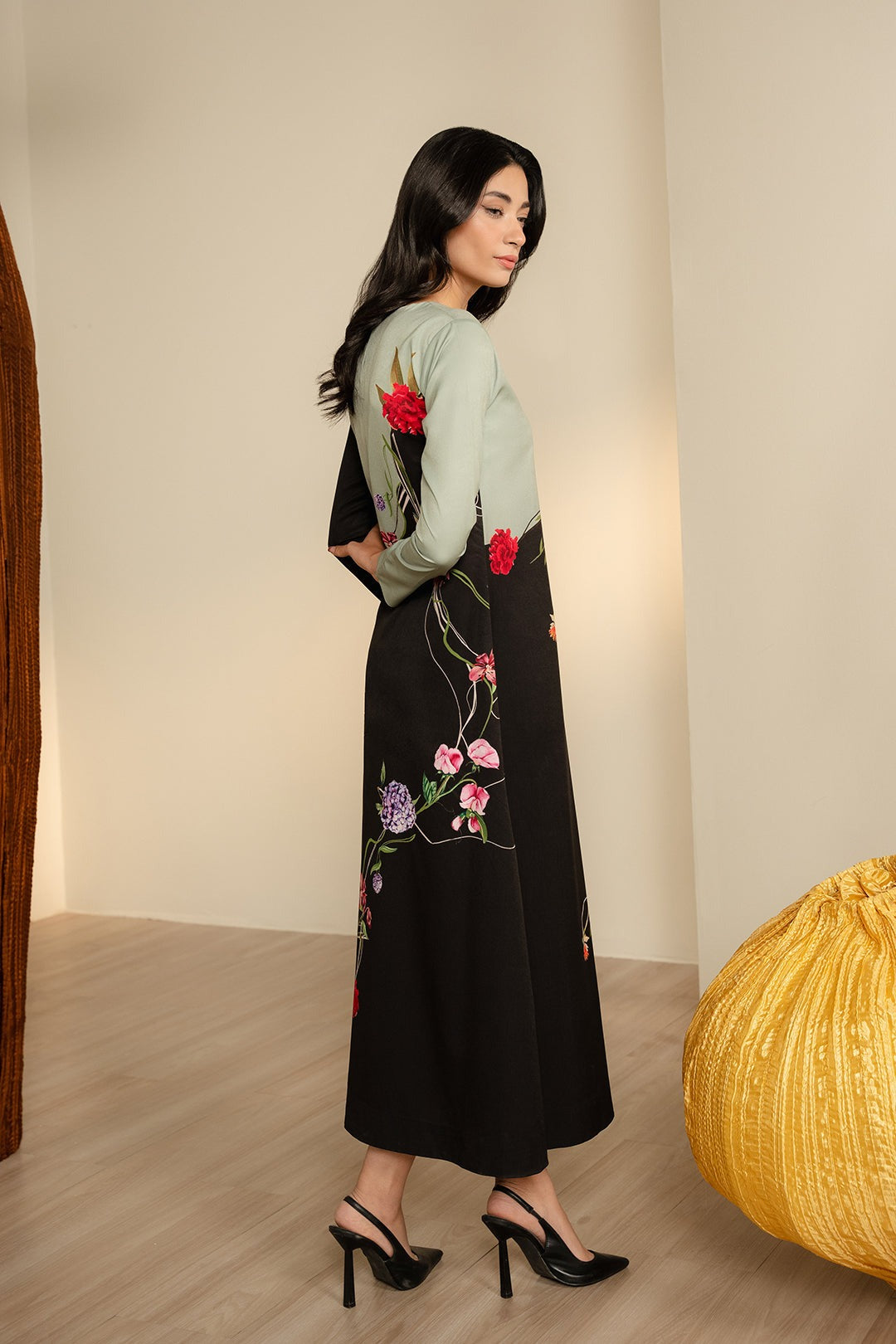 Silk Printed Suit - Stitch Outfit