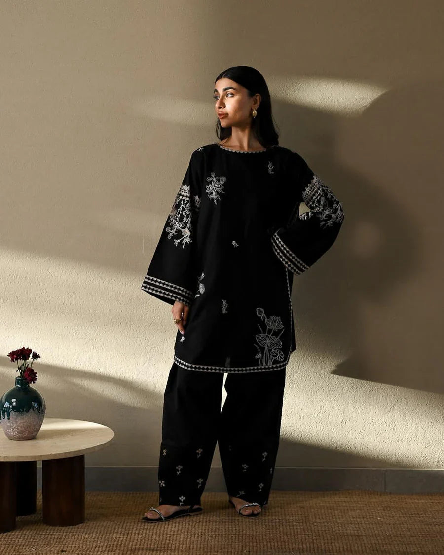 Zaib Luxury Co-ord 2-Piece Set — Farshi Shalwar - Stitch Outfit