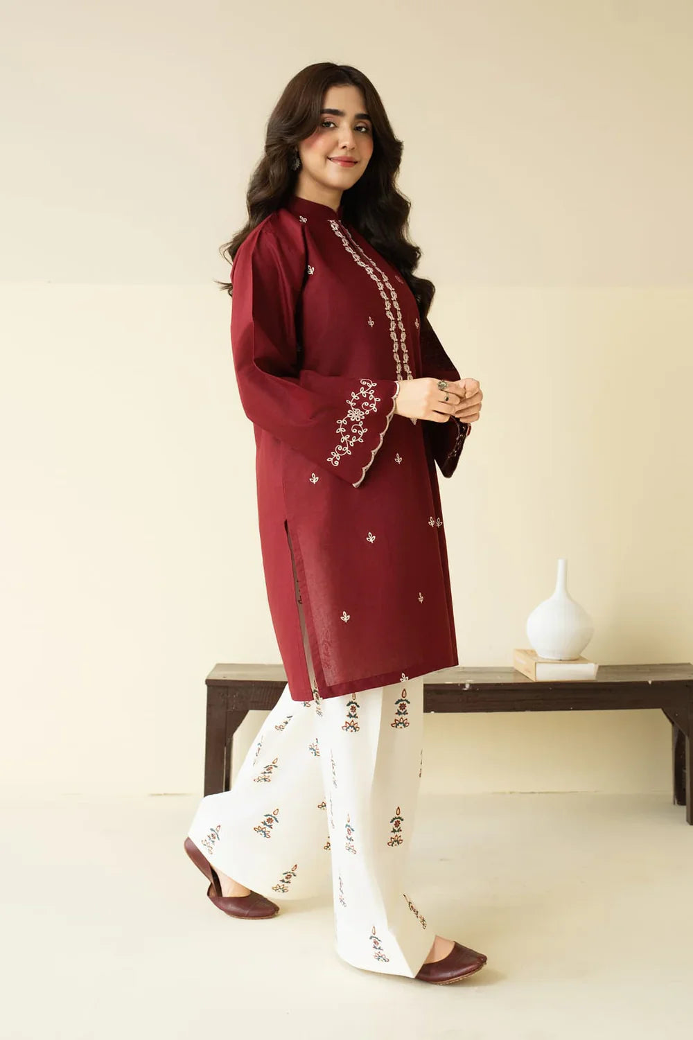 Arzo 2-Piece Suit  Farshi Shalwar - Stitch Outfit
