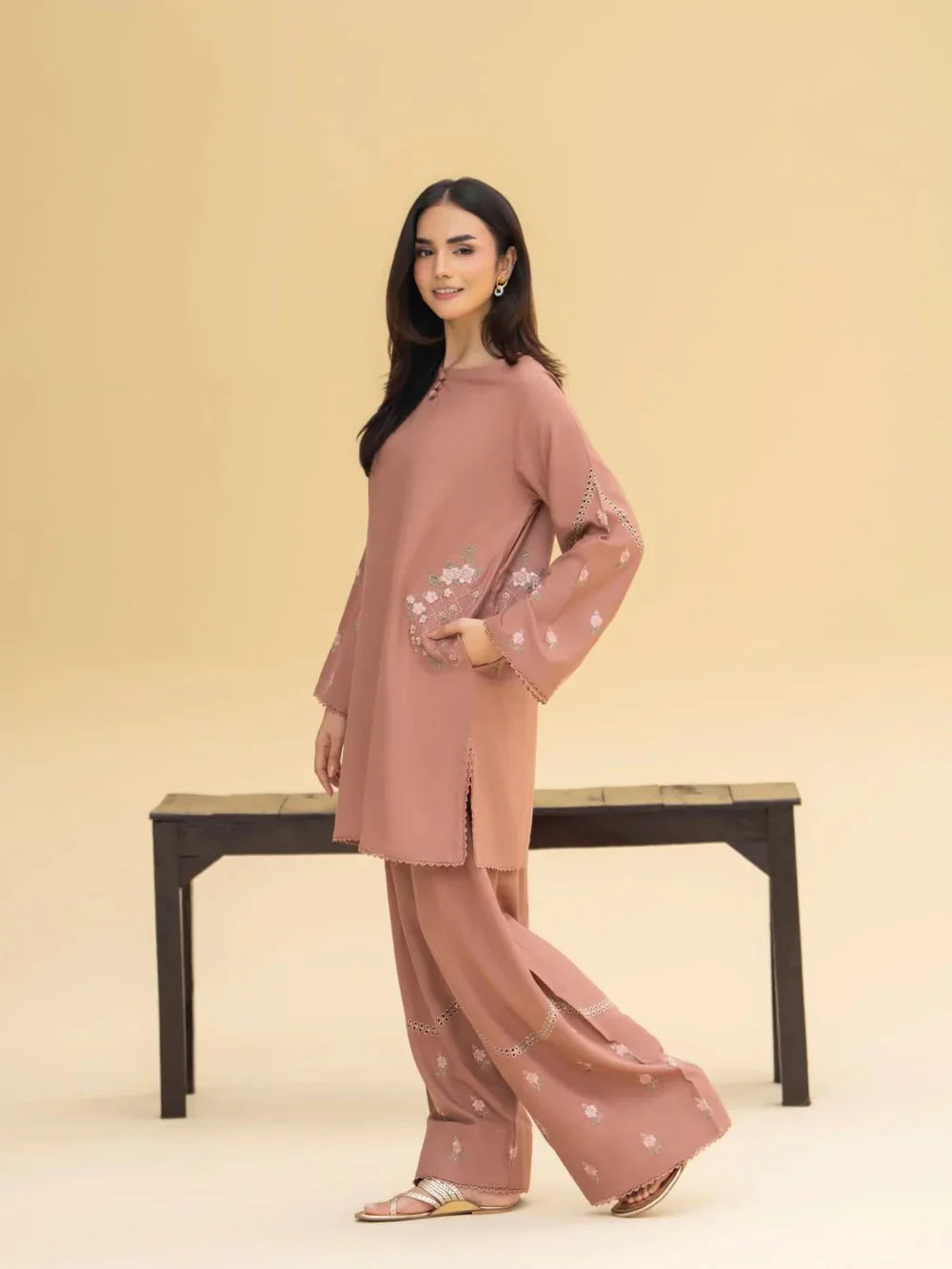 Eshal Pocket 2-Piece Set - Stitch Outfit