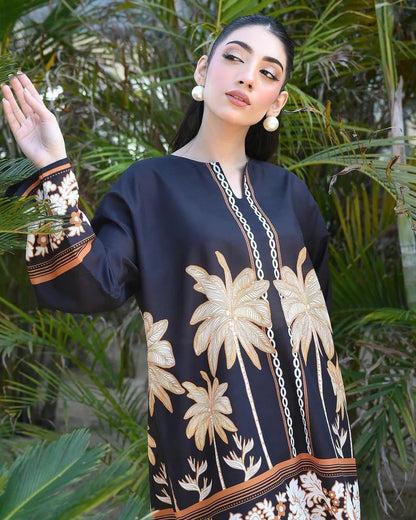 Palm Digital Print Cord Set - Stitch Outfit