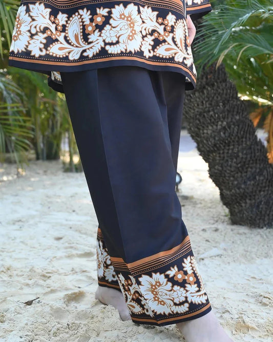 Palm Digital Print Cord Set - Stitch Outfit