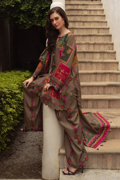 Sundoori Printed 3-Piece Suit - Stitch Outfit