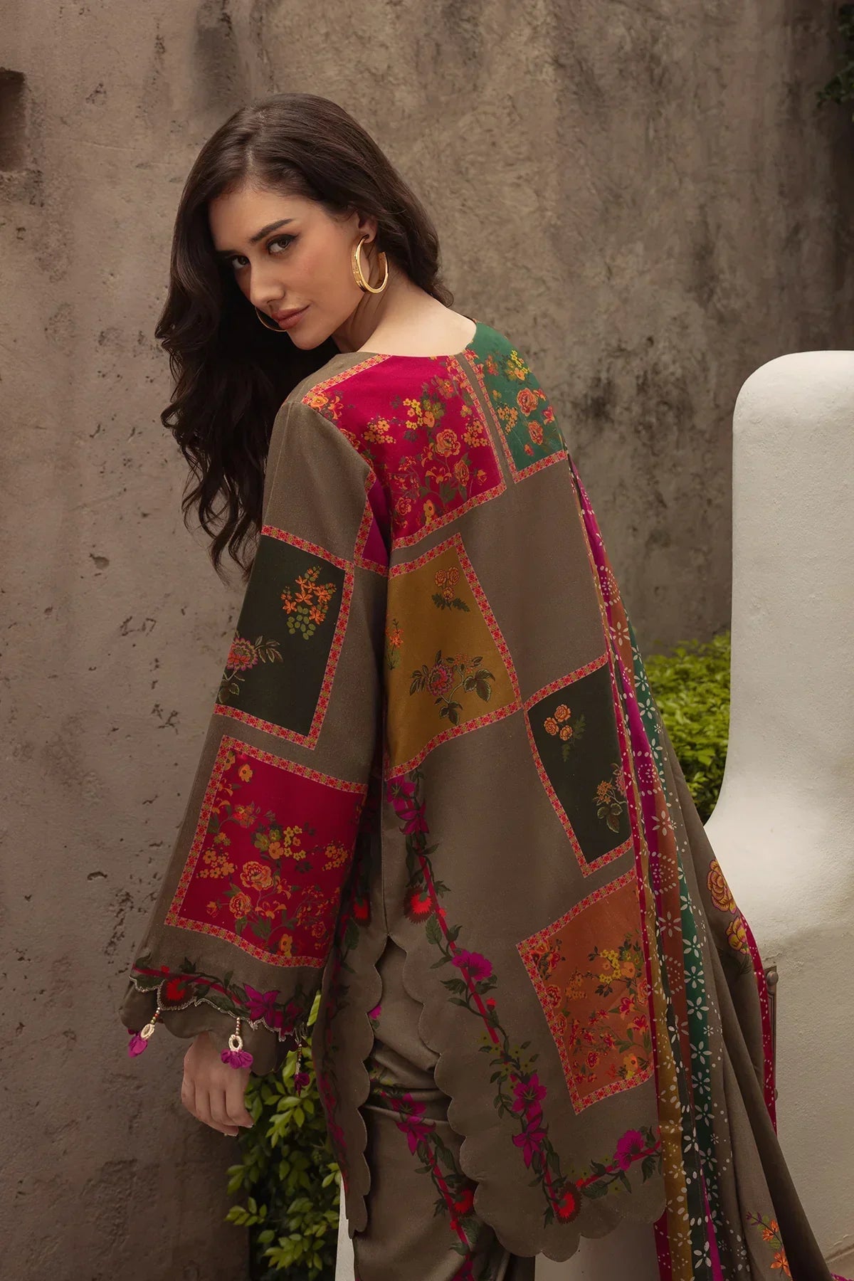 Sundoori Printed 3-Piece Suit - Stitch Outfit