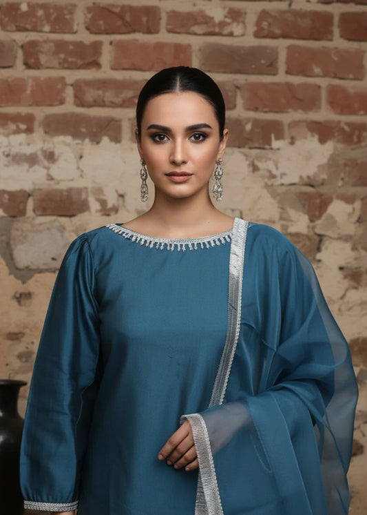 Organza Formal 3-Piece Suit - Stitch Outfit