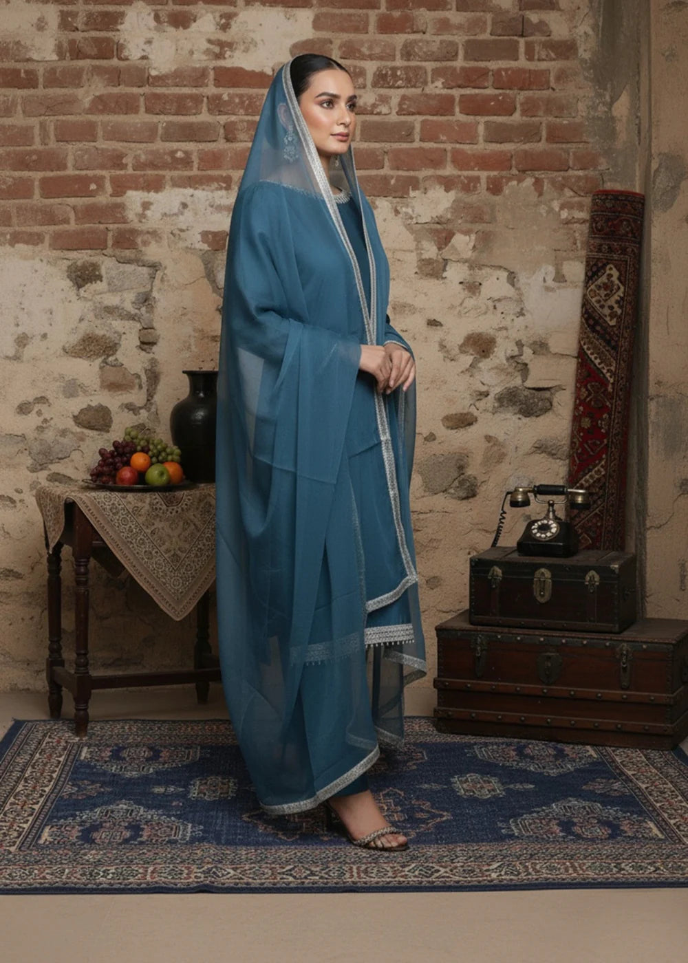 Organza Formal 3-Piece Suit - Stitch Outfit