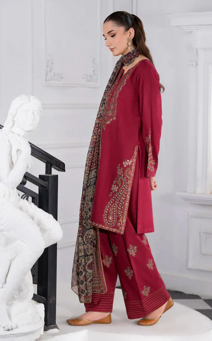 Abira Emb Farshi PLazo 3pc